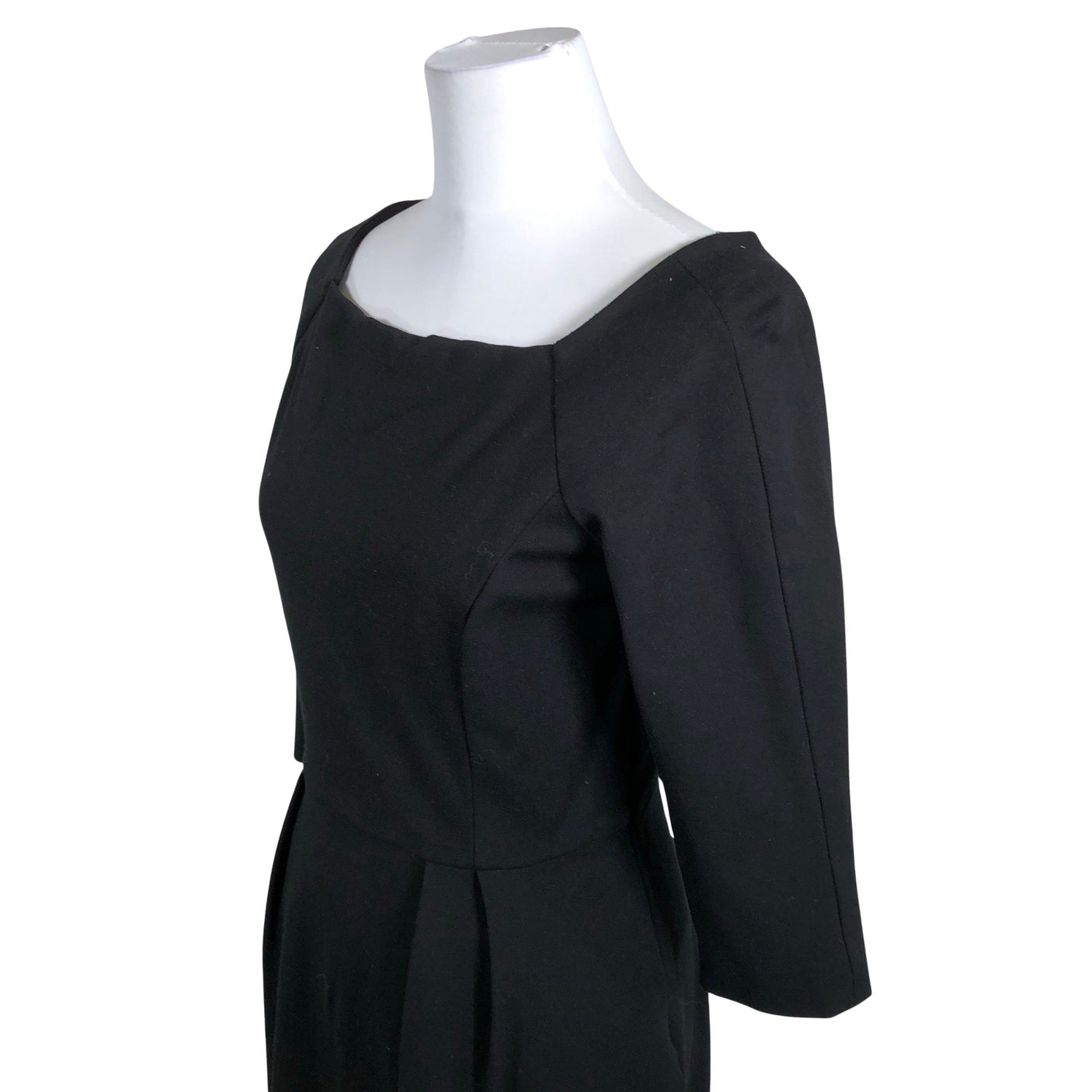 Unisex Sand - Trikotaažist kleit, suurus 36 - Must (3)
