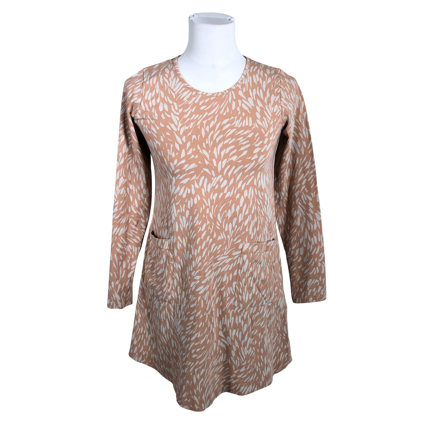 Unisex NOSH - Trikotaažist kleit, suurus 32 - Heleroosa (1)