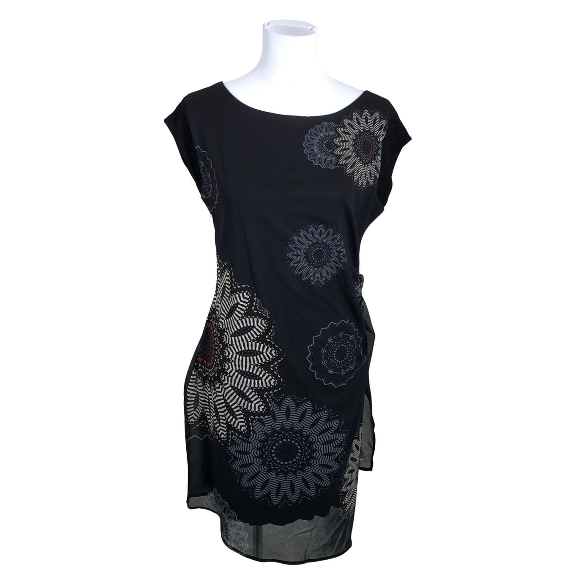 Unisex Desigual - Õhuke kleit, suurus 38 - Must (1)