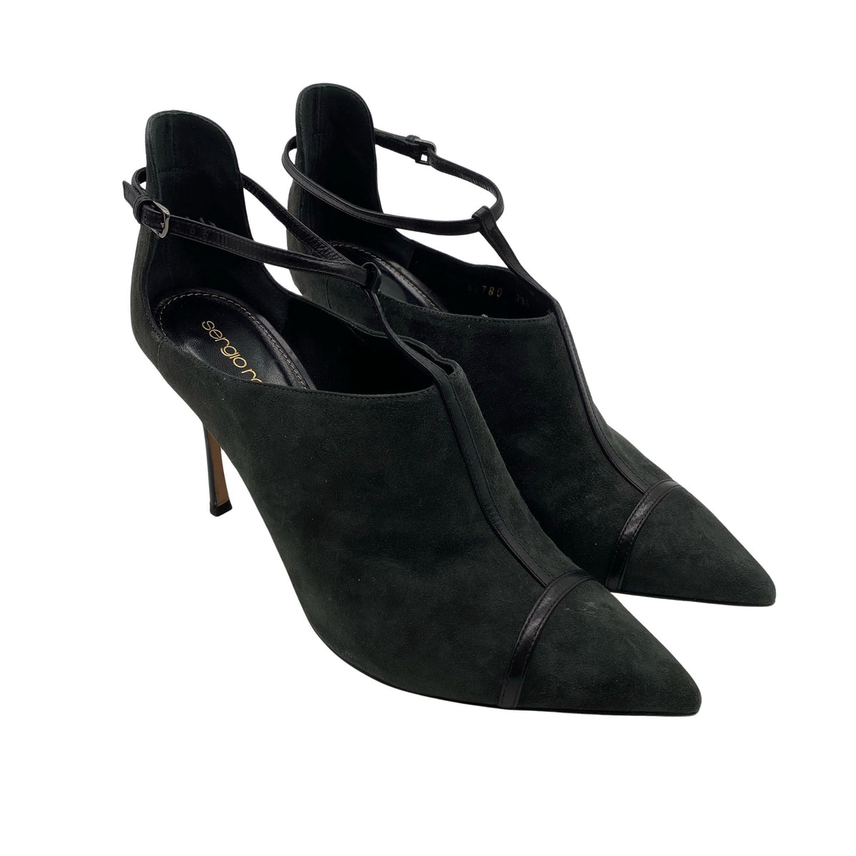 Unisex Sergio Rossi - Kontsakingad, suurus 39 - Hall (3)