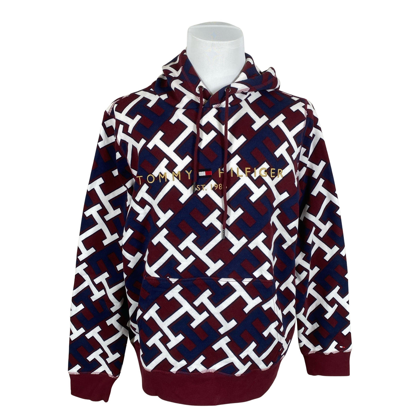 Unisex Tommy Hilfiger - Dressipluus, suurus XXL - Veinipunane (1)