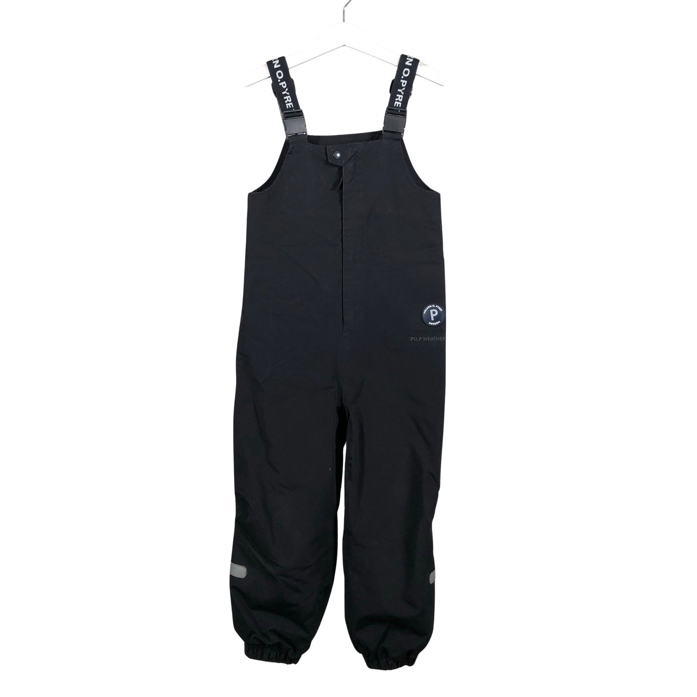 Unisex Polarn O. Pyret - Kevad-/sügispüksid, suurus 110 - 116 - Must (1)