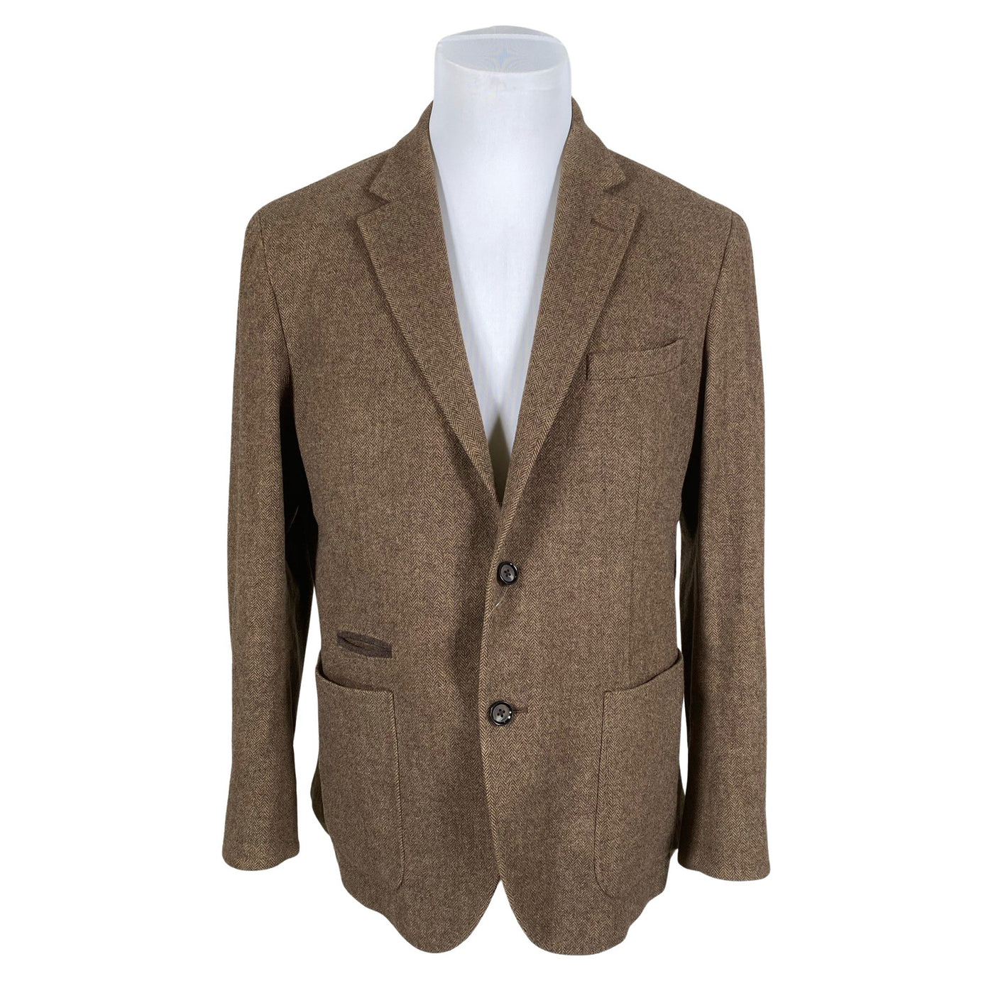 Unisex T.M. Lewin - Pintsak, suurus XS - Pruun (1)