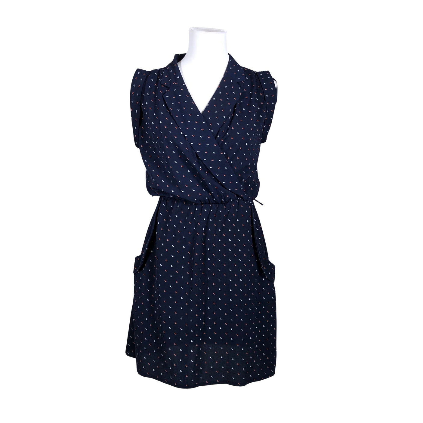 Unisex Louche - Mitteveniv kleit, suurus 36 - Sinine (1)