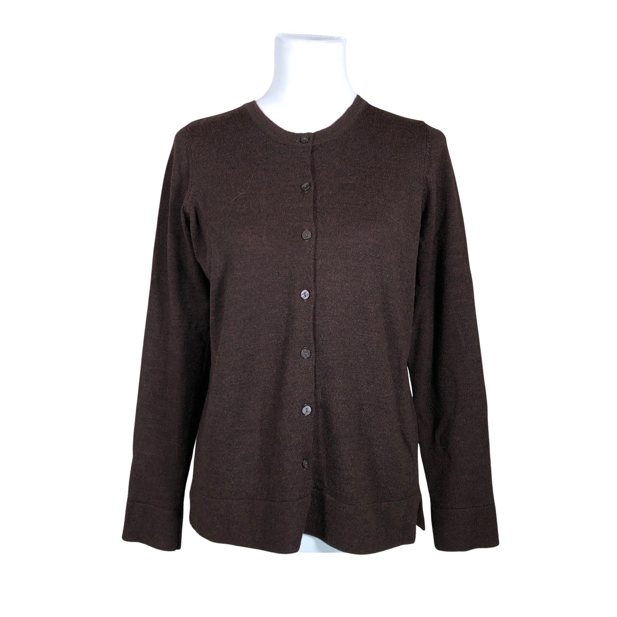 Unisex Essentials by Stockmann - Kardigan, suurus 38 - Pruun (1)