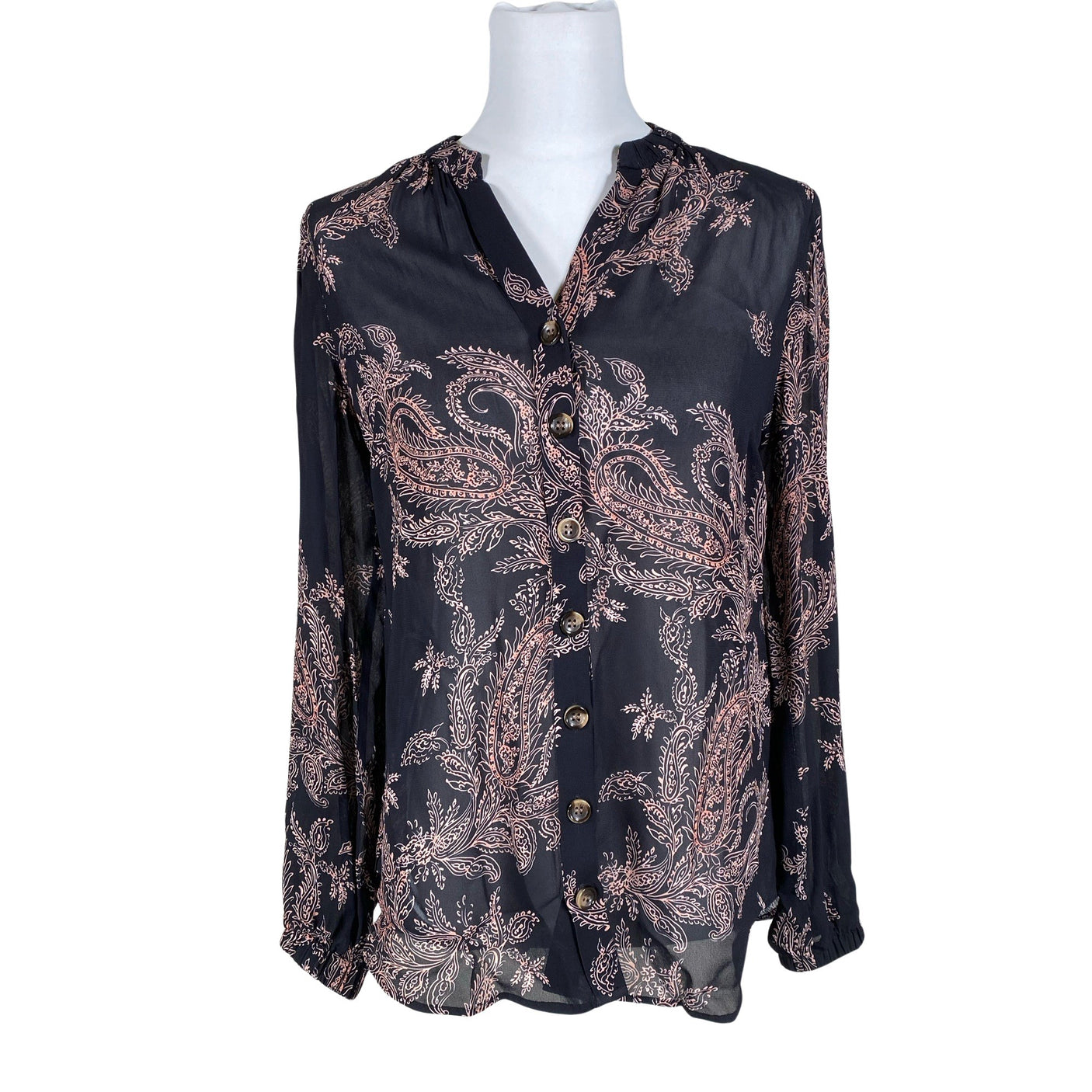 Unisex Gustav - Pluus, suurus 36 - Must (1)
