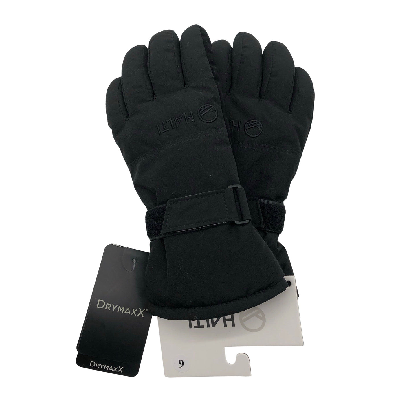 Unisex Halti - Talvekindad, suurus 5 - 8 vuotta - Must (1)