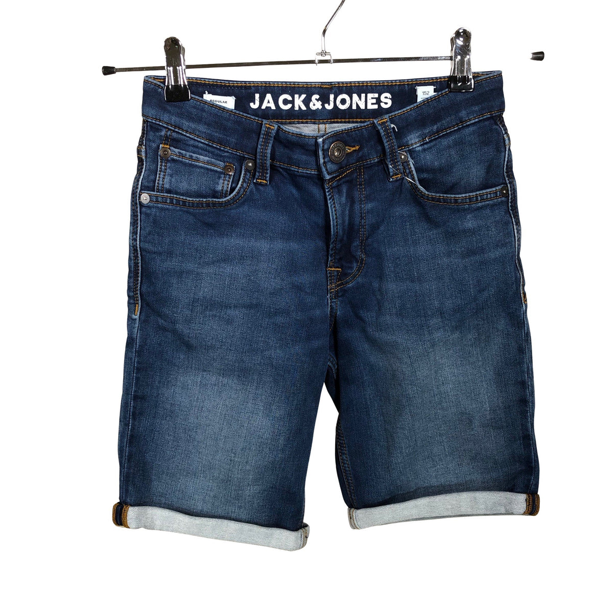 Unisex Jack & Jones - Teksast lühikesed püksid, suurus 146 - 152 - Sinine (1)