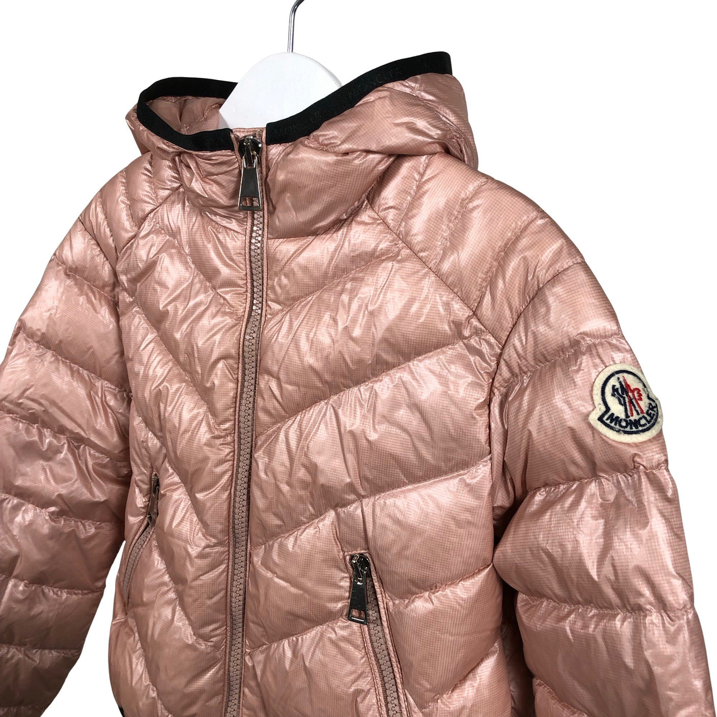 Unisex Moncler - Kerge sulejope, suurus 116 - 122 - Heleroosa (3)