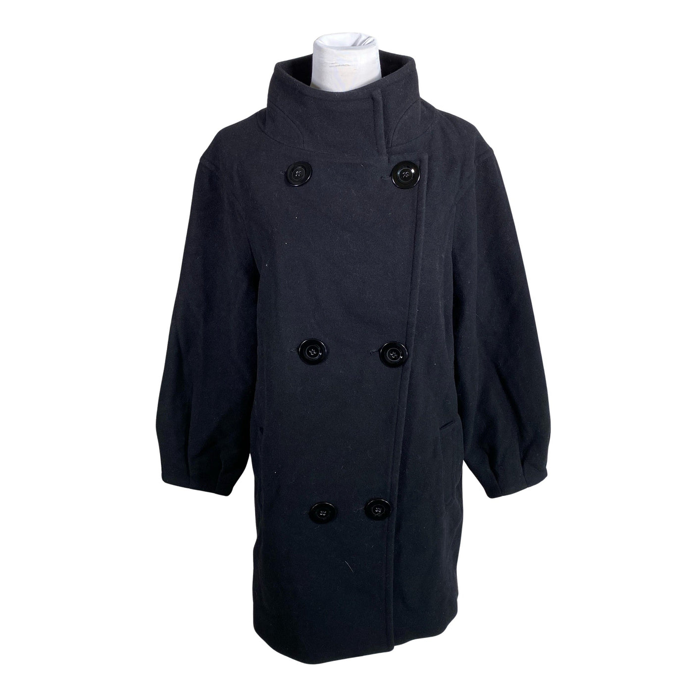 Unisex Axara - Villane mantel, suurus 36 - Must (1)