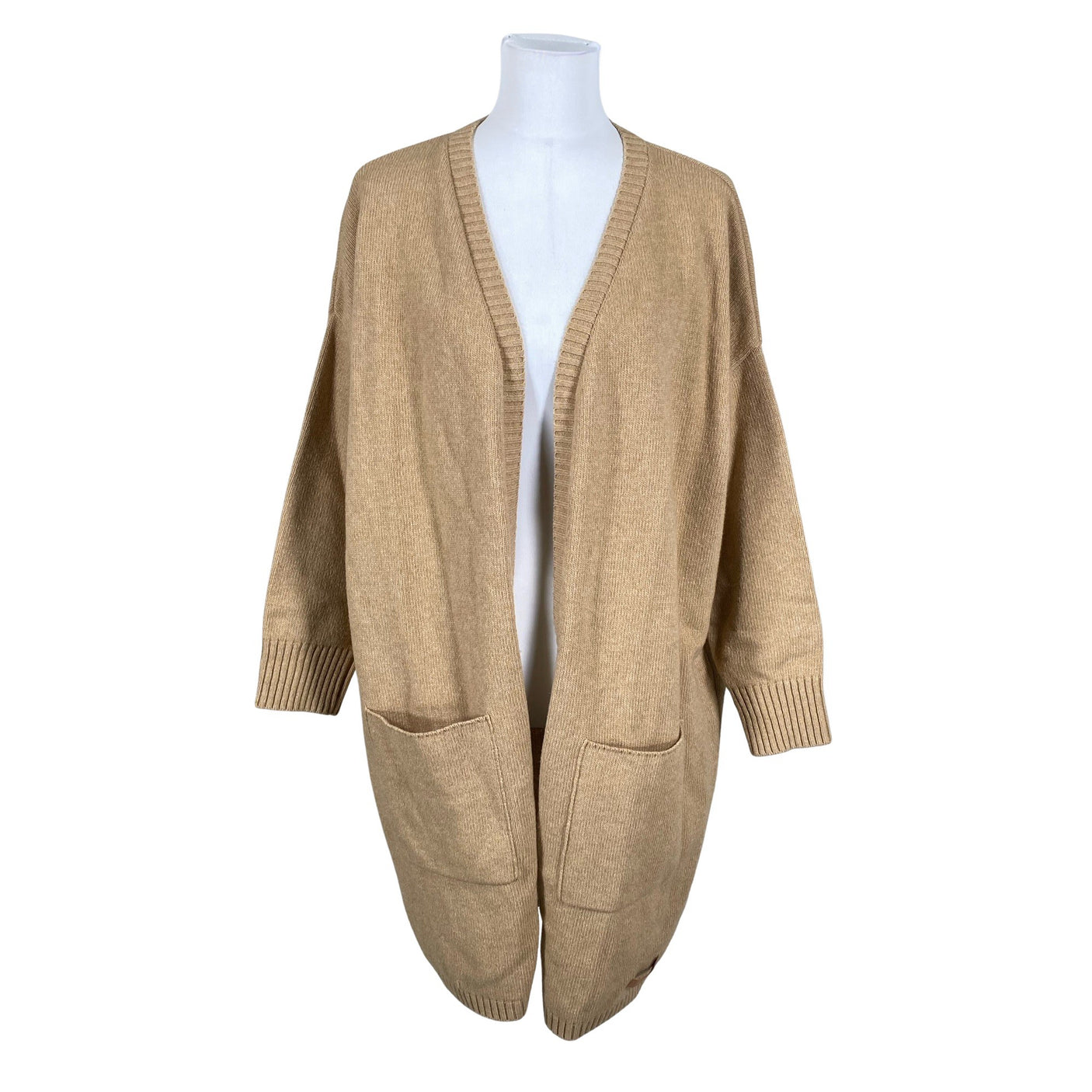 Unisex Puuvillatehdas - Kardigan, suurus 40 - Valge (1)