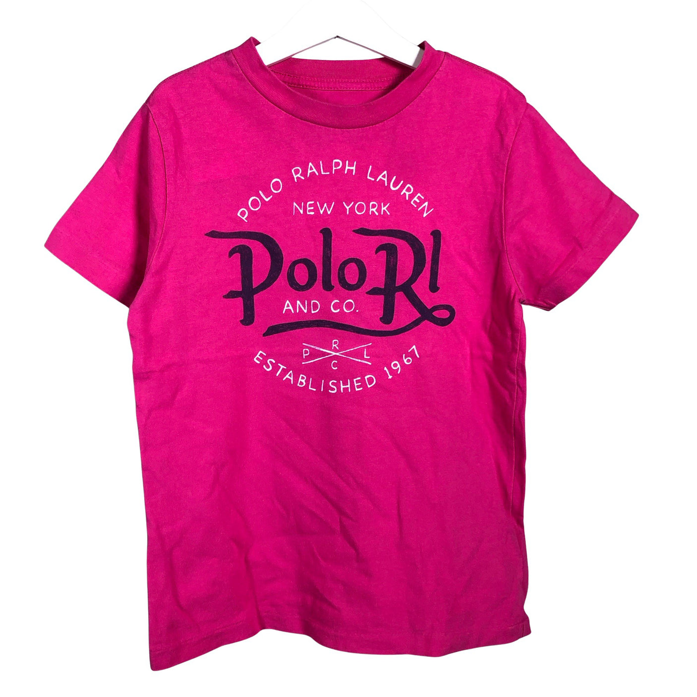 Unisex Polo Ralph Lauren - T-särk, suurus 122 - 128 - Roosa (1)