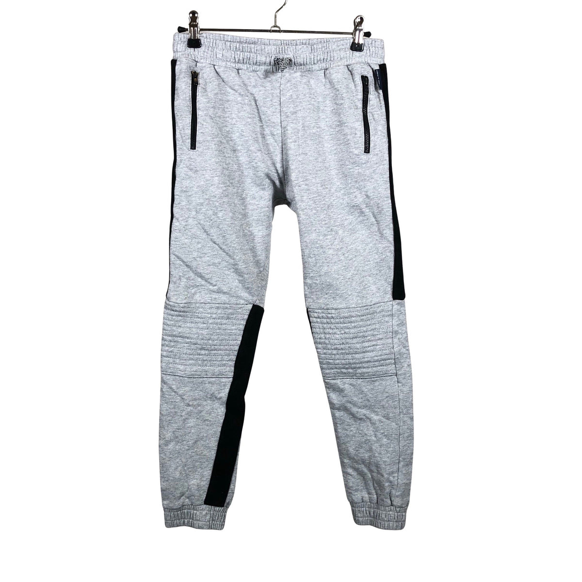 Unisex Polarn O. Pyret - Dressikangast püksid, suurus 134 - 140 - Hall (1)