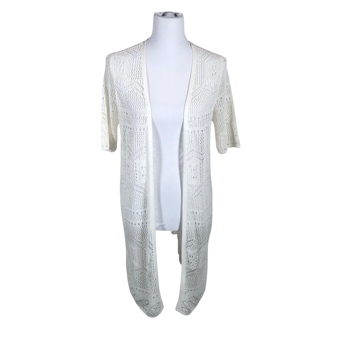 Unisex Taifun - Kardigan, suurus 38 - Valge (1)