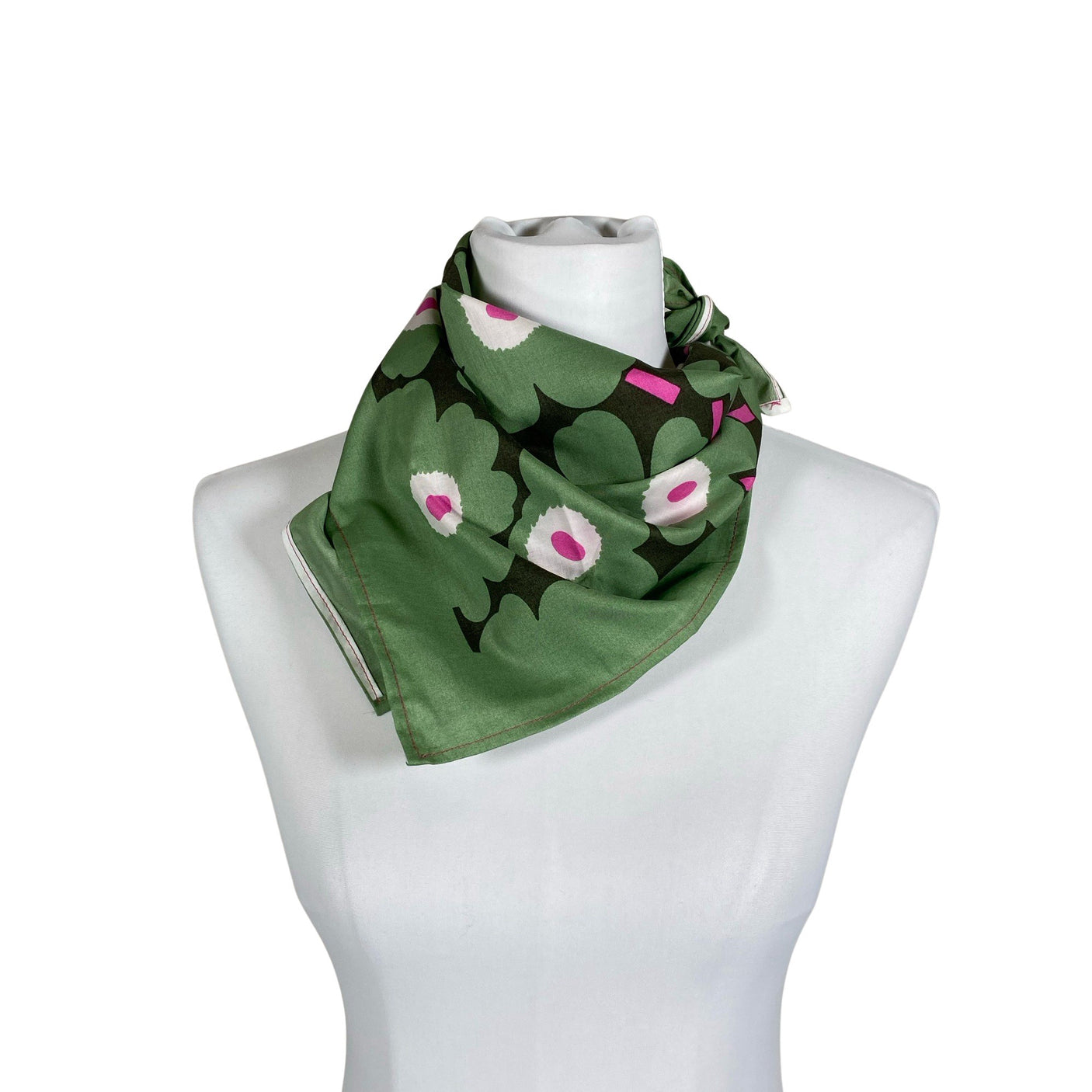 Unisex Handmade - Õhuke sall, suurus Mini - Roheline (1)