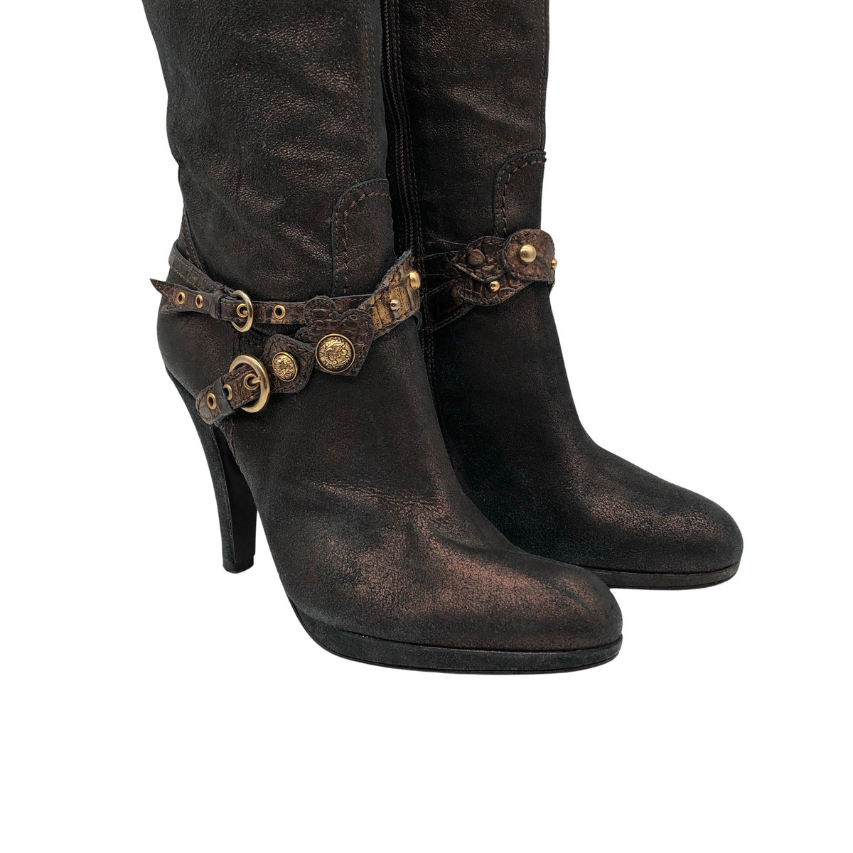 Unisex Barbara Bucci - Saapad, suurus 41 - Pruun (2)