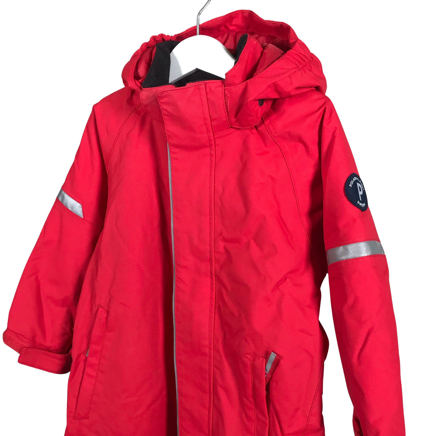 Unisex Polarn O. Pyret - Talvekombinesoon, suurus 92 - 98 - Punane (3)
