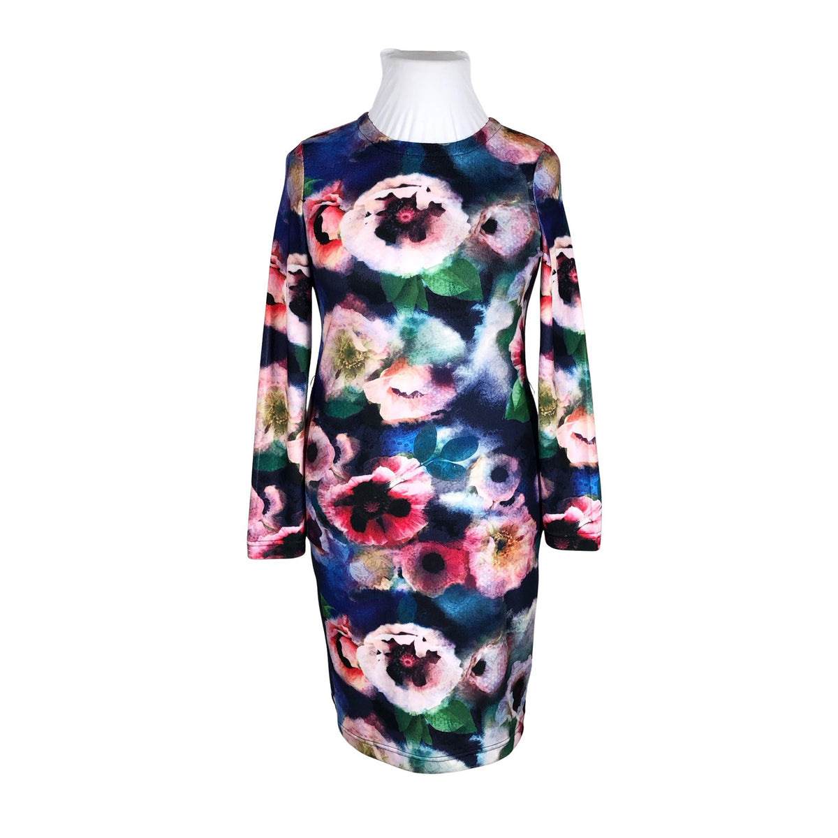 Unisex Concept Club - Kootud kleit, suurus 38 - Sinine (1)