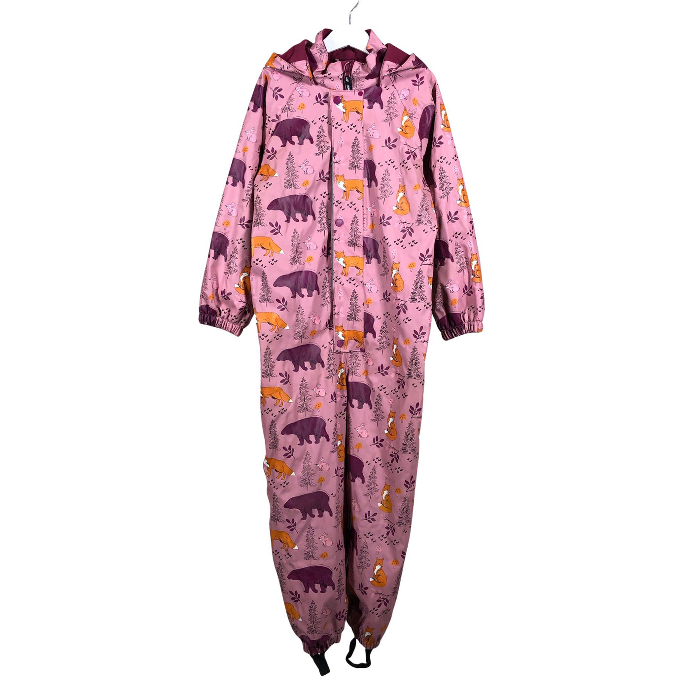 Unisex Jonathan - Vihmakombinesoon, suurus 116 - 122 - Heleroosa (1)