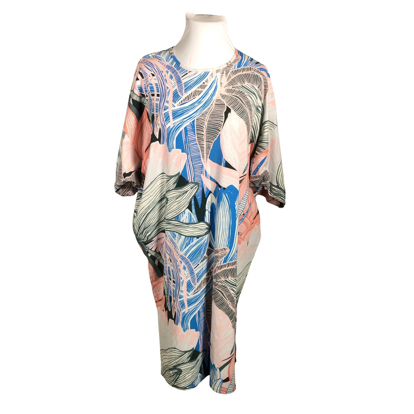 Unisex Nanso - Trikotaažist kleit, suurus 44 - Valge (1)