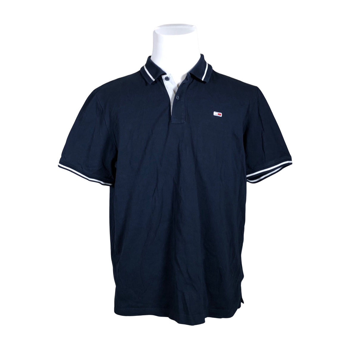 Unisex Tommy Jeans (Tommy Hilfiger) - Polosärk, suurus XL - Sinine (1)