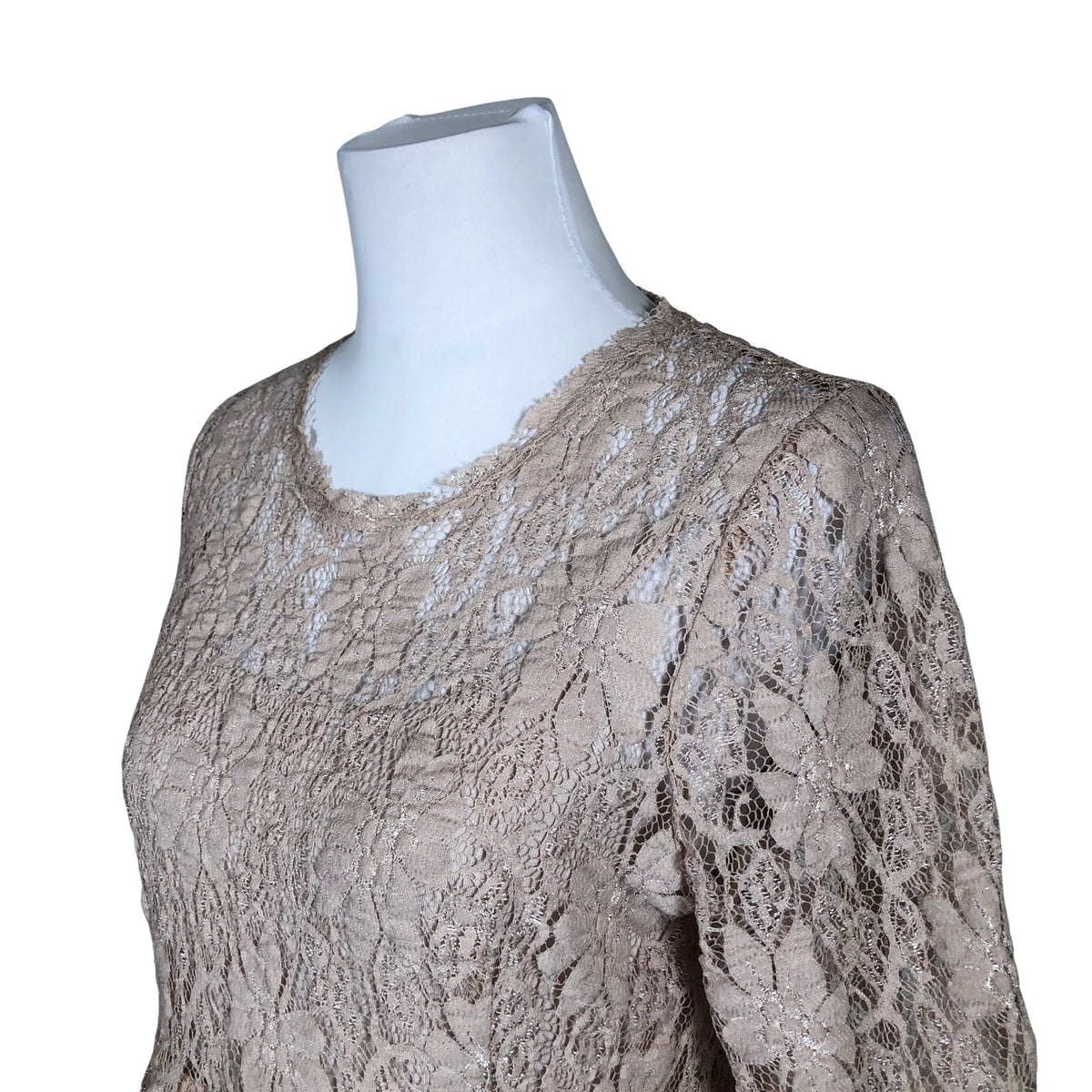 Unisex Andiata - Mitteveniv kleit, suurus 38 - Beige (3)