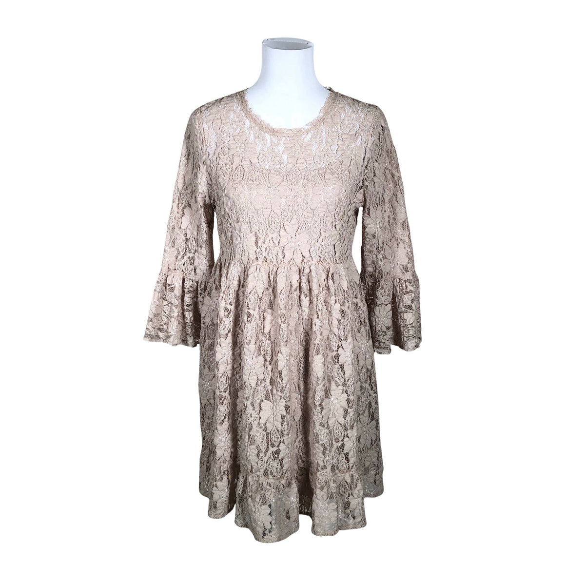 Unisex Andiata - Mitteveniv kleit, suurus 38 - Beige (1)