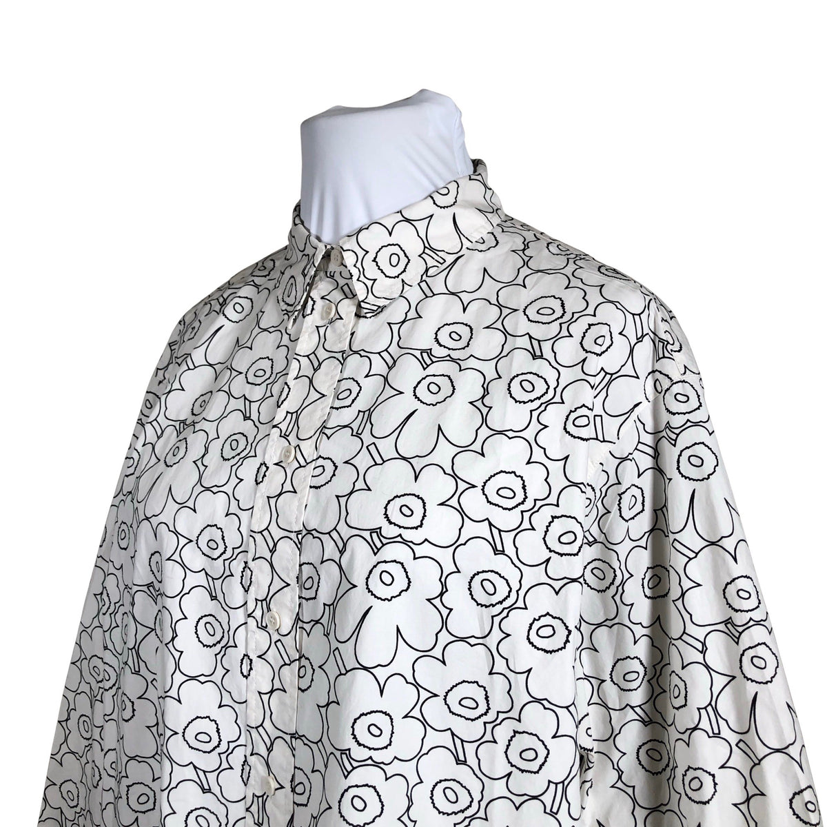 Unisex Marimekko - Mitteveniv tuunika, suurus 46 - Valge (3)