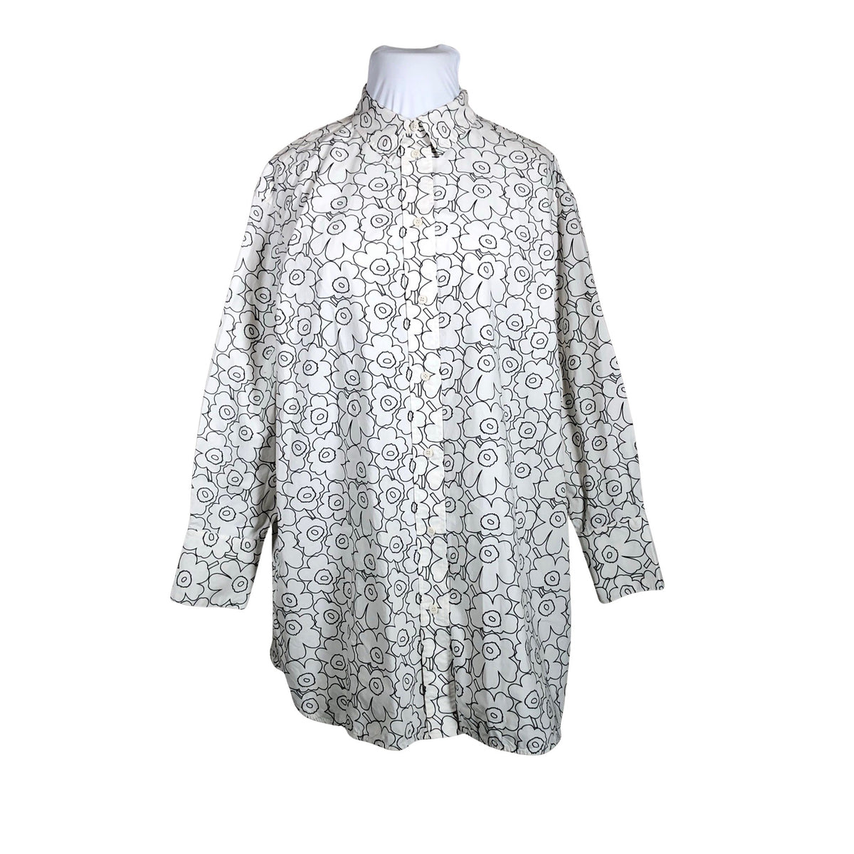 Unisex Marimekko - Mitteveniv tuunika, suurus 46 - Valge (1)