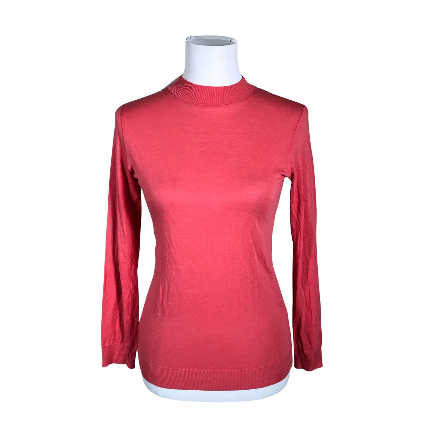 Unisex Massimo Dutti - Trikotaažist pluus, suurus 34 - Heleroosa (1)