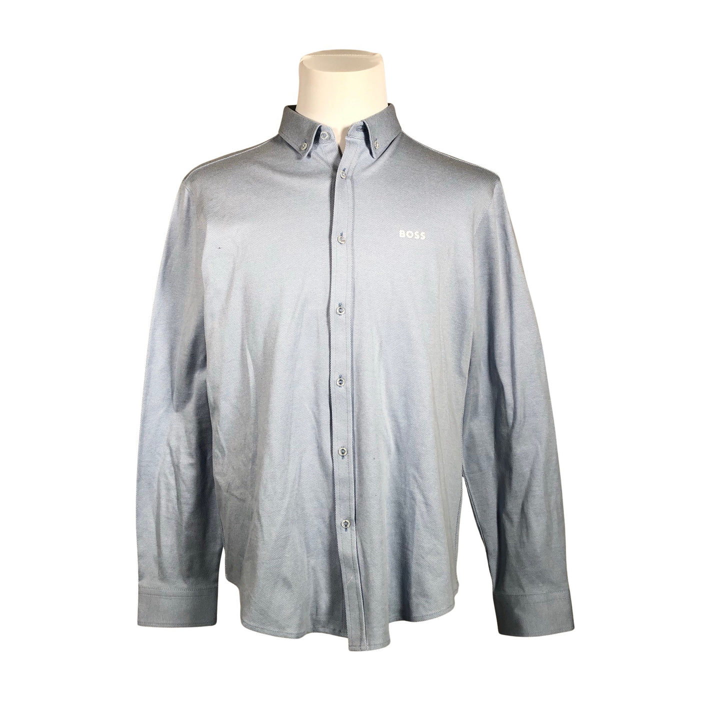 Unisex Hugo Boss - Triiksärk, suurus L - Helesinine (1)