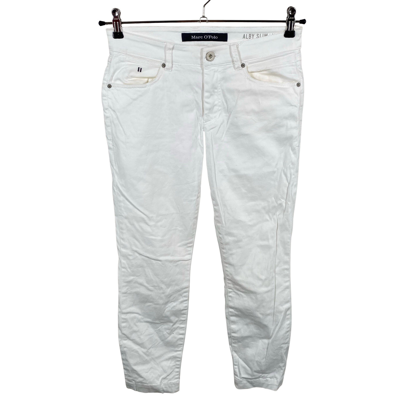 Unisex Marc O'Polo - Mittevenivad püksid, suurus W27 - Valge (1)