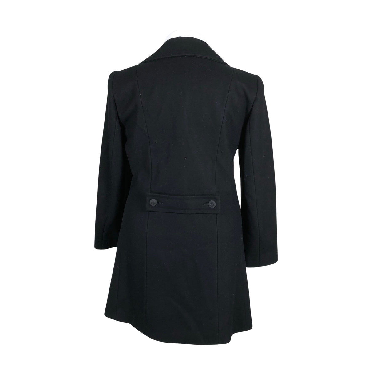 Unisex Michel Beaudouin - Villane mantel, suurus 42 - Must (2)