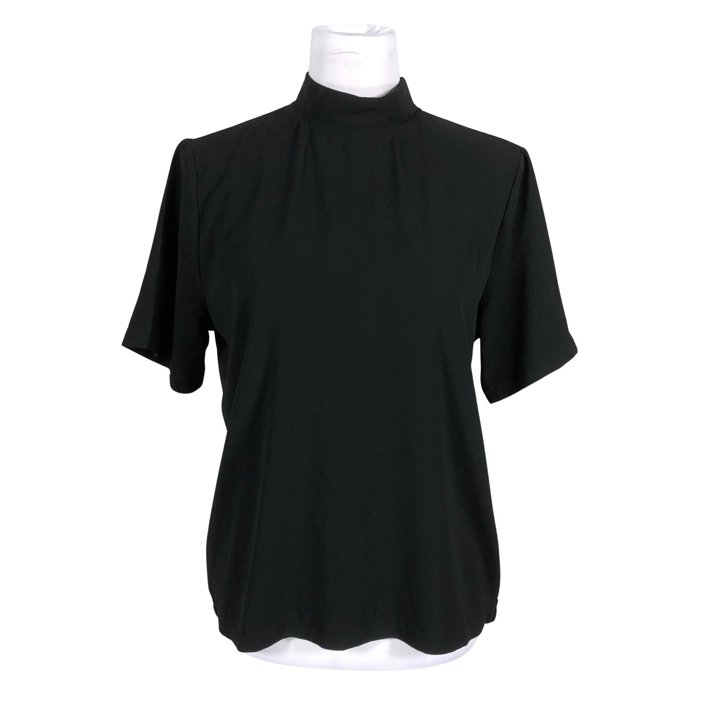 Unisex Neo Noir - Lühikeste käistega pluus, suurus 36 - Must (1)
