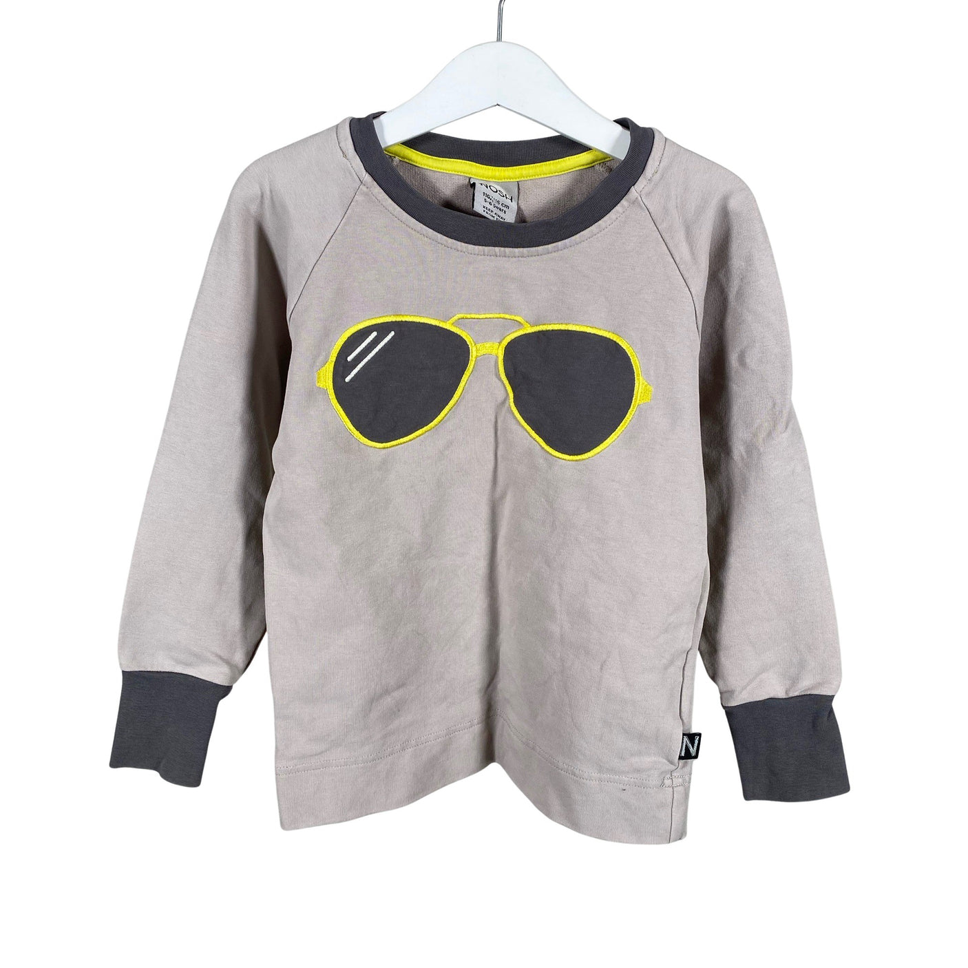 Unisex NOSH - Dressikangast pluus, suurus 110 - 116 - Pruun (1)