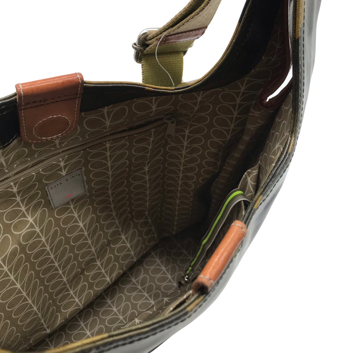 Unisex Orla Kiely - Õlakott, suurus Midi - Roheline (2)