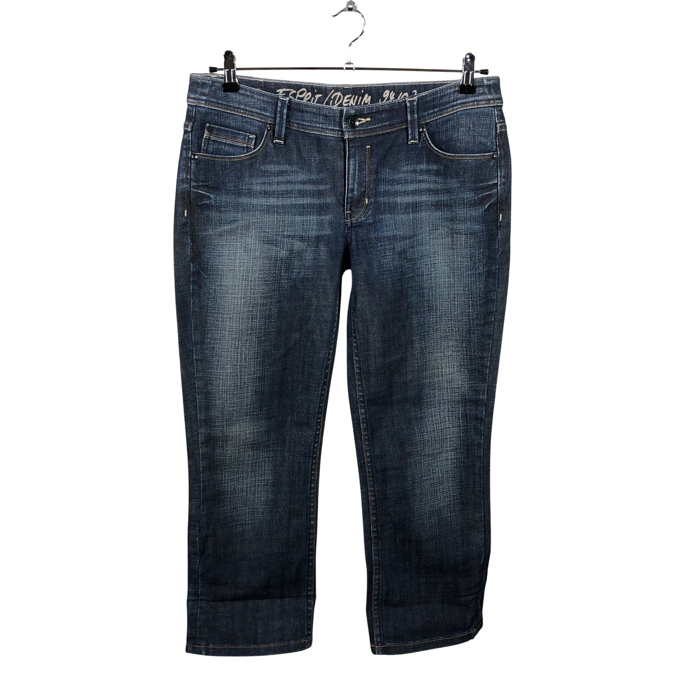 Unisex Esprit - Teksast poolpikad püksid, suurus 42 - Sinine (1)