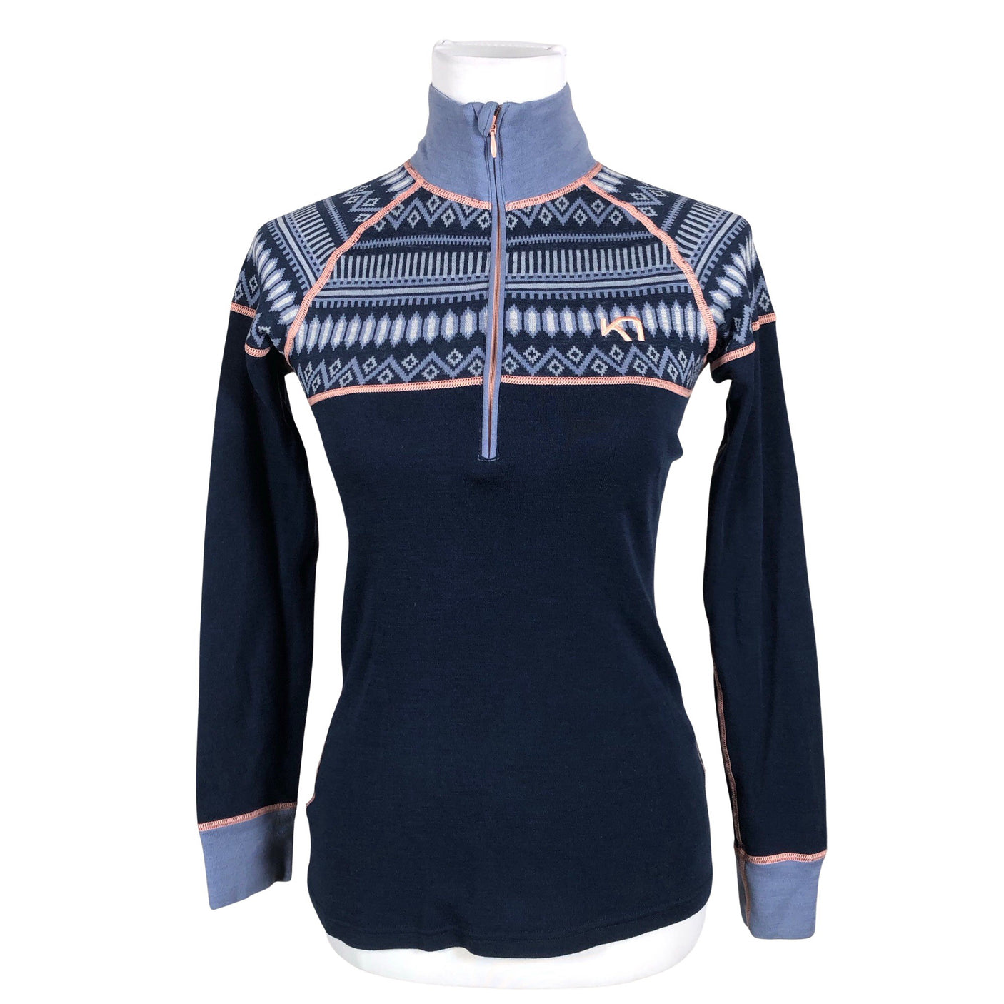 Unisex Kari Traa - Soe pesu (särk), suurus 36 - Sinine (1)