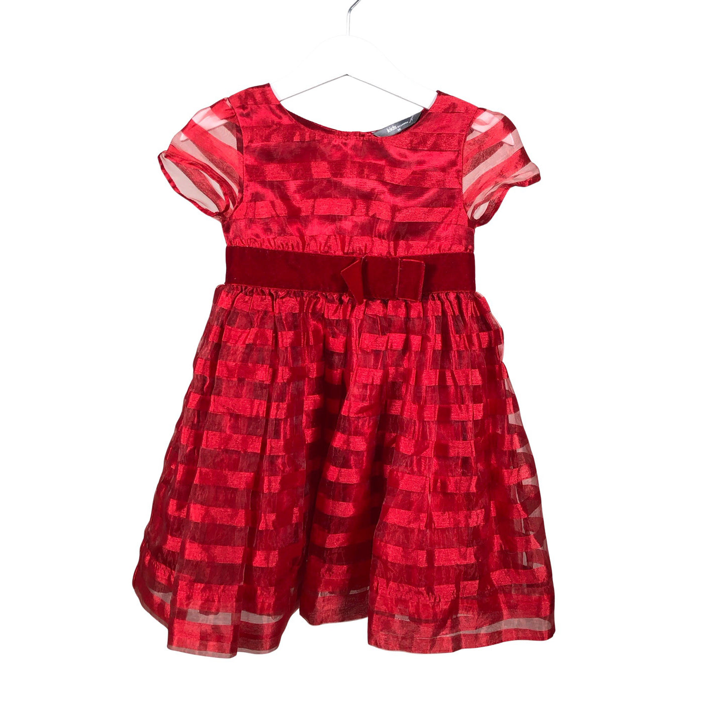 Unisex Lindex - Pidulik kleit, suurus 92 - 98 - Punane (1)