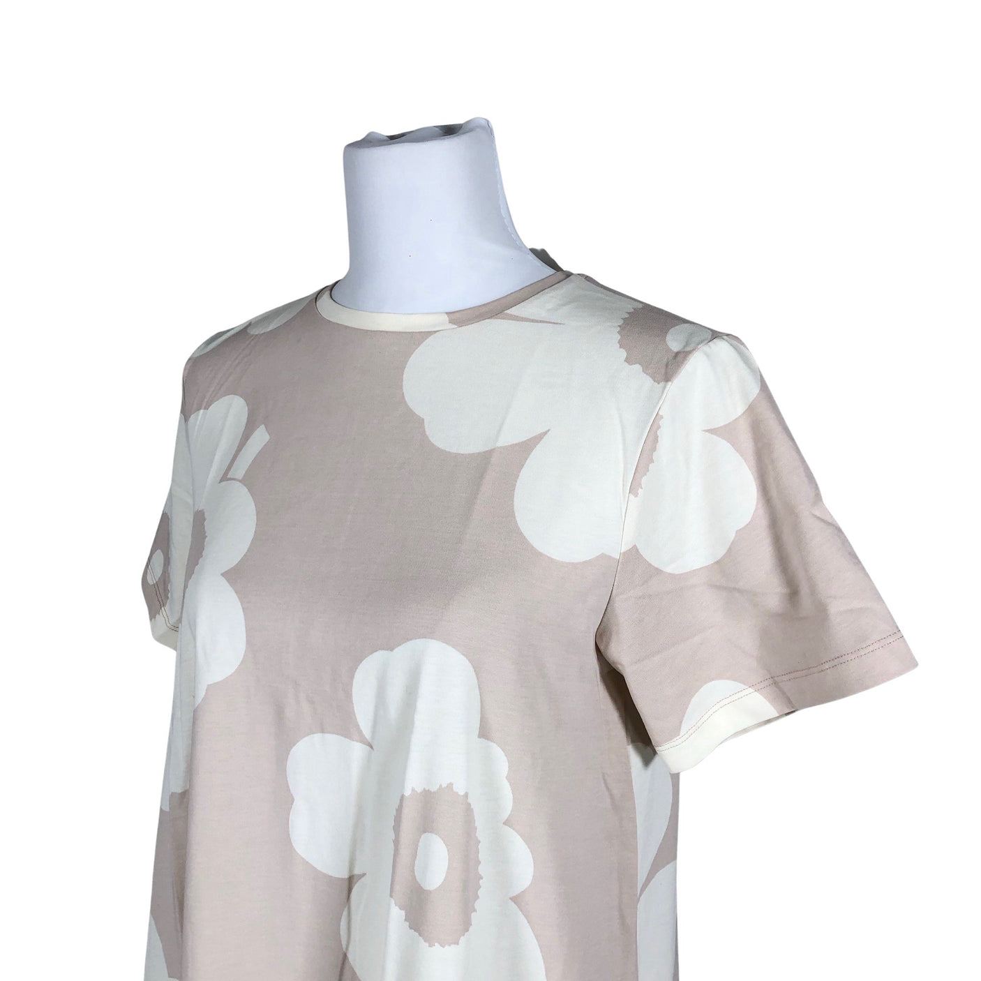 Unisex Marimekko - Trikotaažist kleit, suurus 36 - Beige (3)