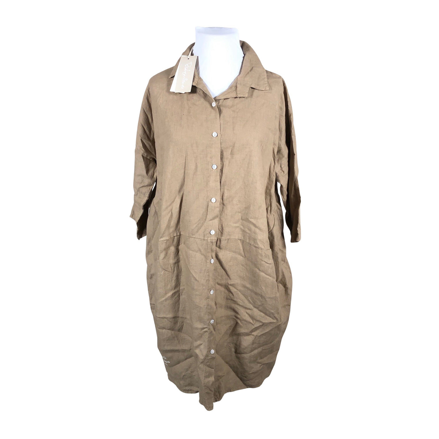 Unisex Bohemiana - Mitteveniv kleit, suurus 44 - Beige (1)