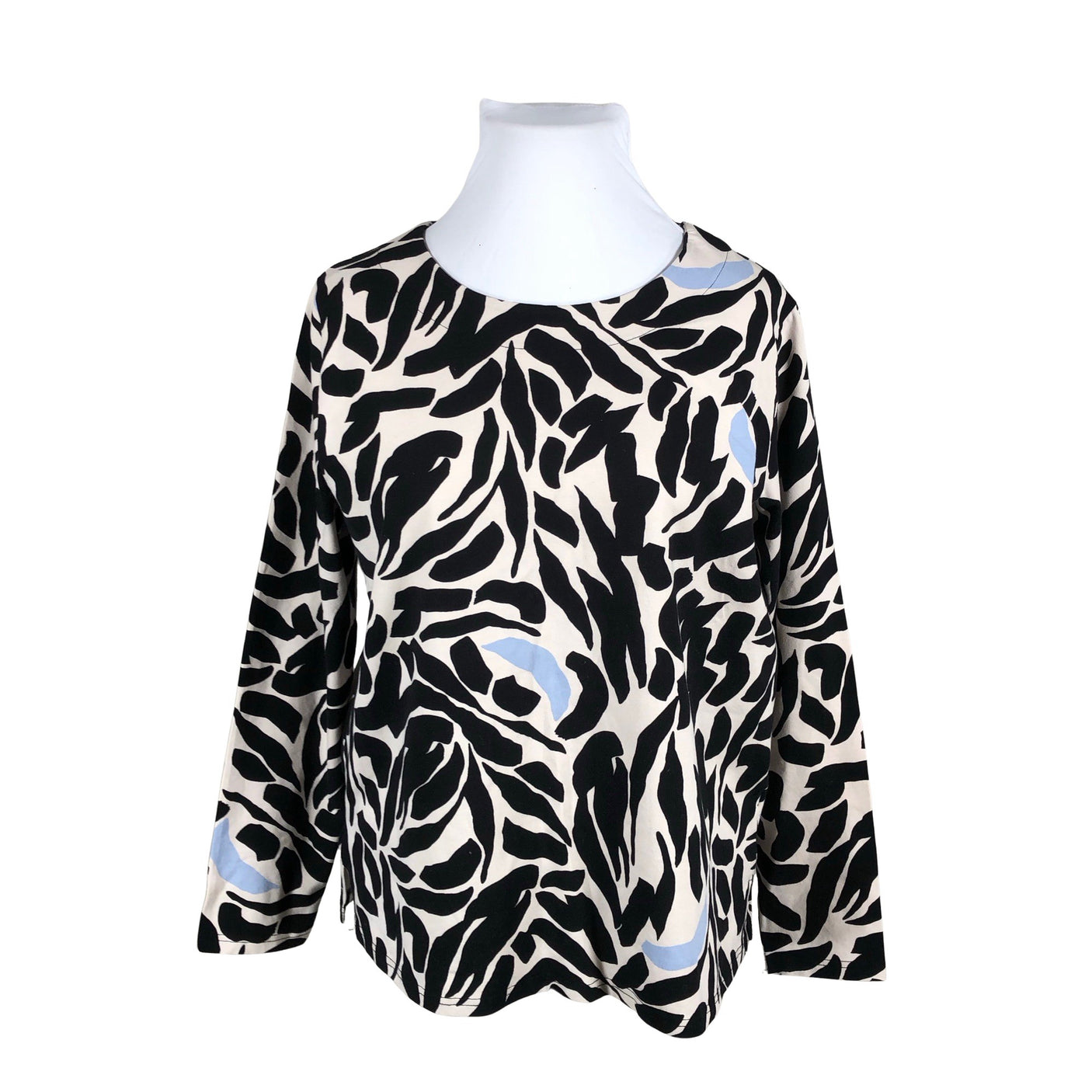Unisex Nanso - Trikotaažist pluus, suurus 42 - Must (1)