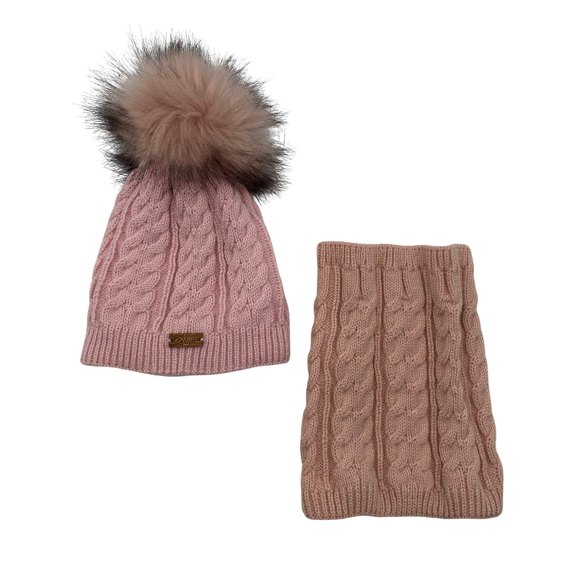 Unisex Agbo - Talvemüts, suurus 48 - 50 cm - Heleroosa (1)