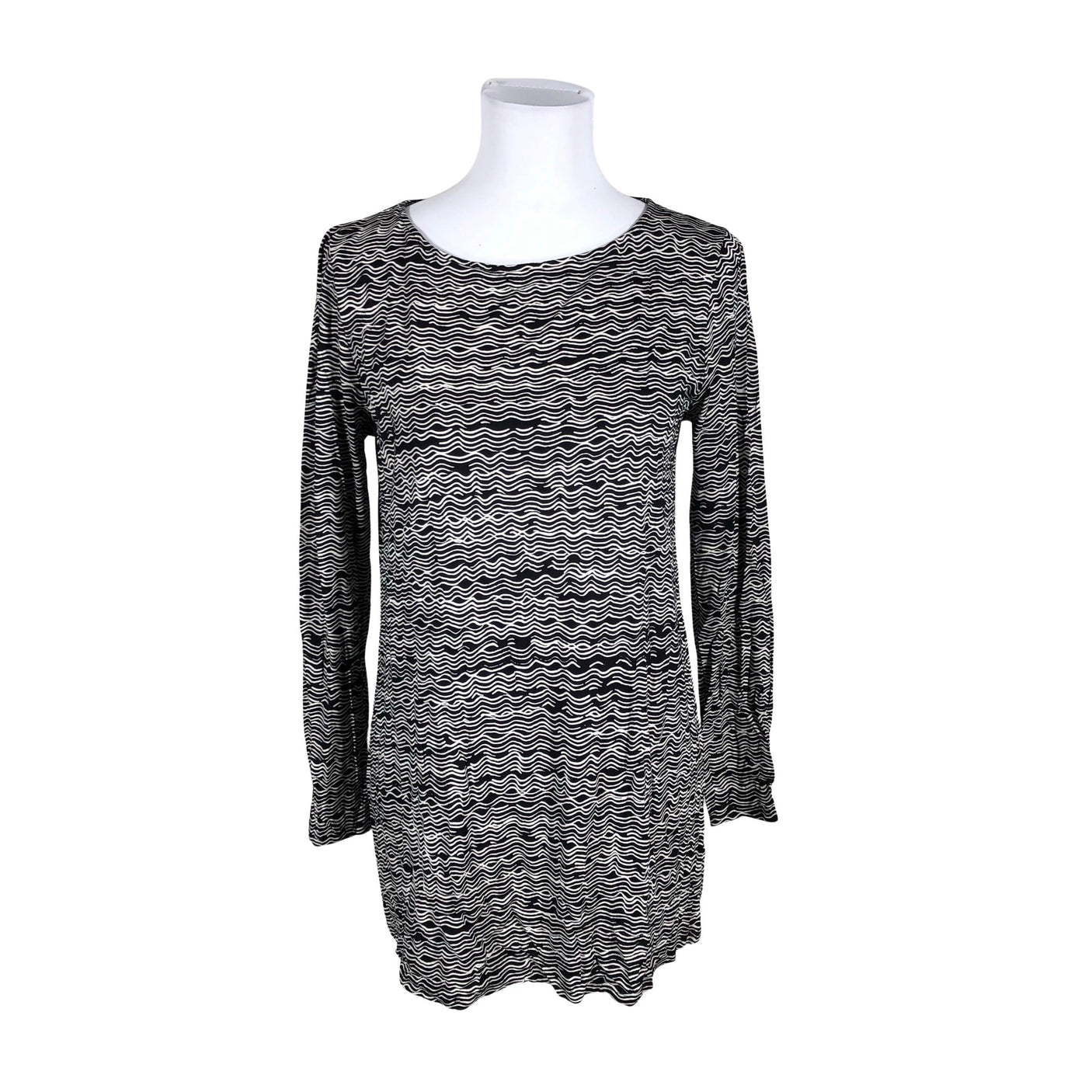 Unisex Nanso - Trikotaažist tuunika, suurus 38 - Must (1)