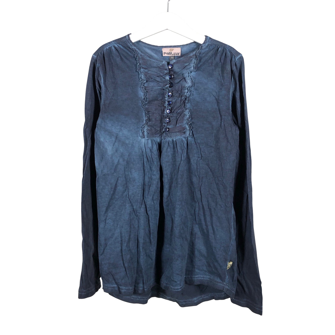 Unisex POMPdeLUX - Trikotaažist tuunika, suurus 146 - 152 - Sinine (1)