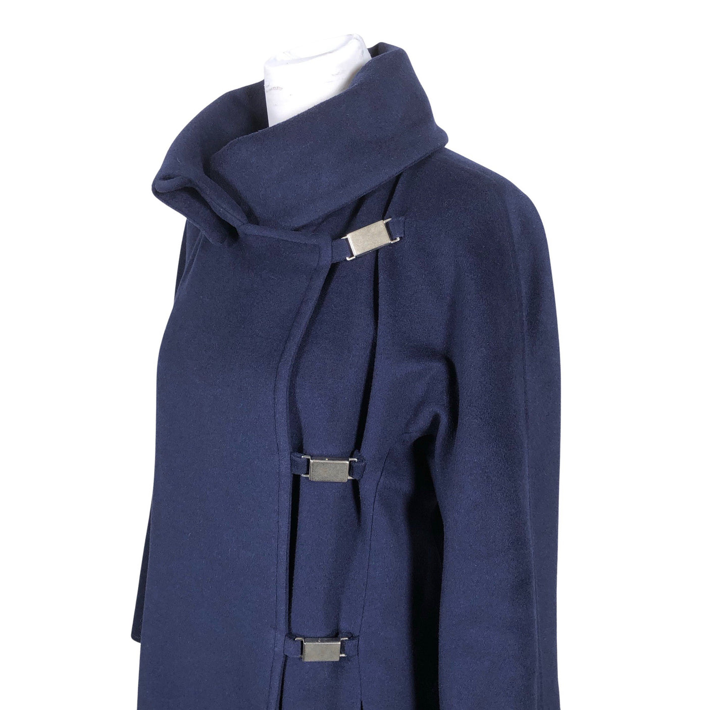 Unisex Iris Aalto - Villane mantel, suurus 36 - Sinine (3)