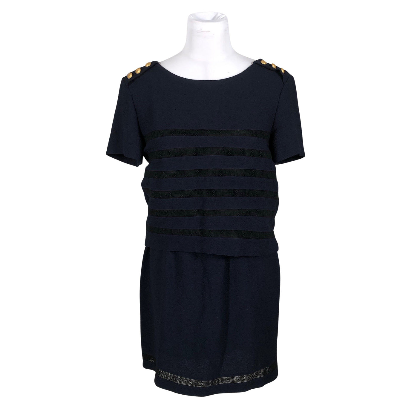 Unisex Sézane - Mitteveniv kleit, suurus 38 - Sinine (1)