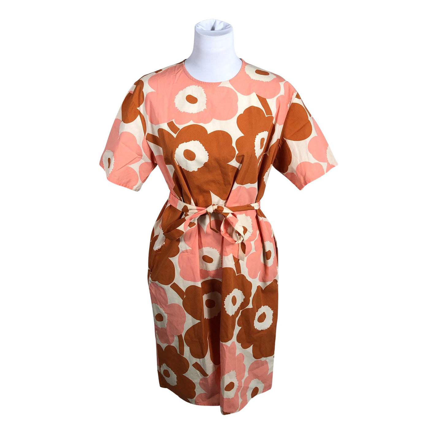 Unisex Marimekko - Mitteveniv kleit, suurus 40 - Looduslik valge (1)