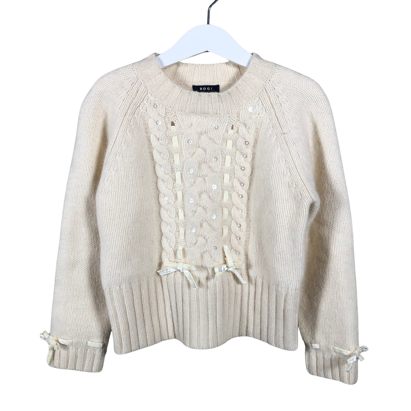 Unisex Bogi - Kampsun, suurus 104 - 110 - Looduslik valge (1)