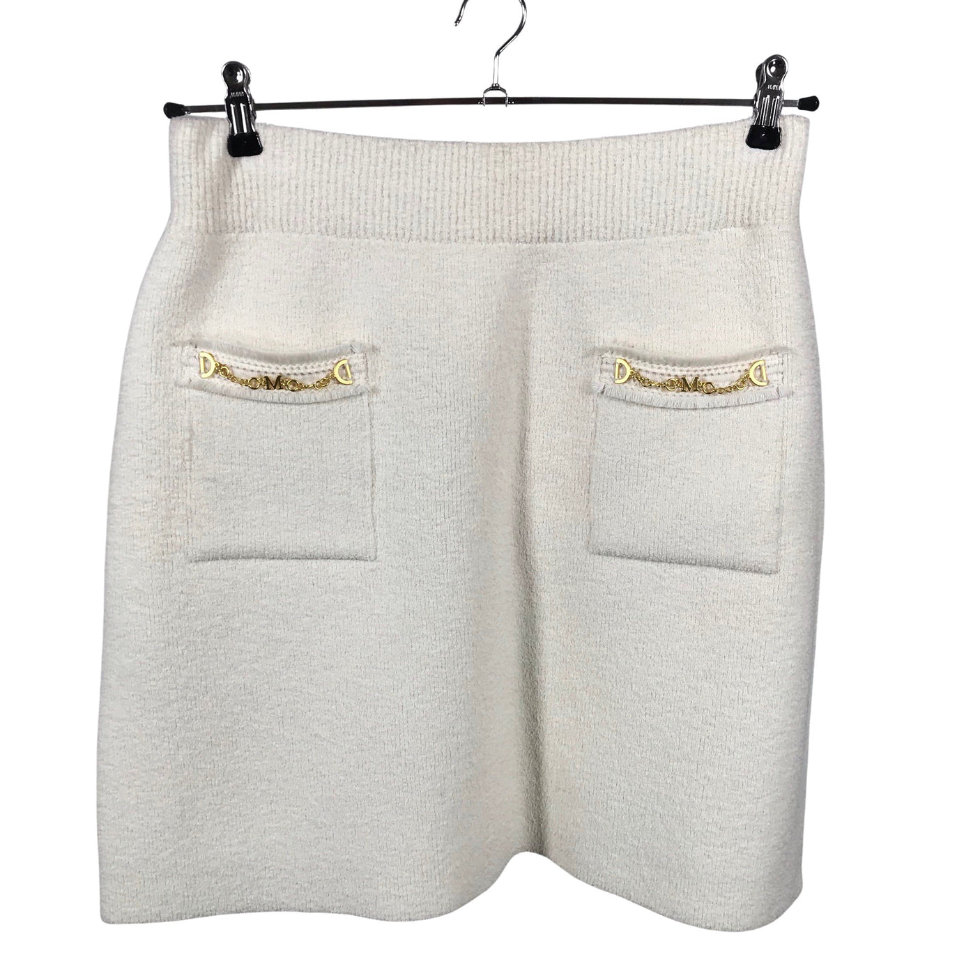 Unisex Marciano by Guess - Kootud seelik, suurus 40 - Looduslik valge (1)